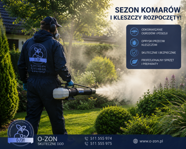 Komary i kleszcze w Szczecinie